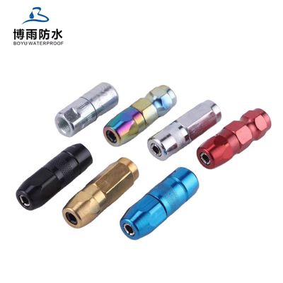 Flat Button Head Grouting Steel Injection Packers with Core Material Steel 16*125mm