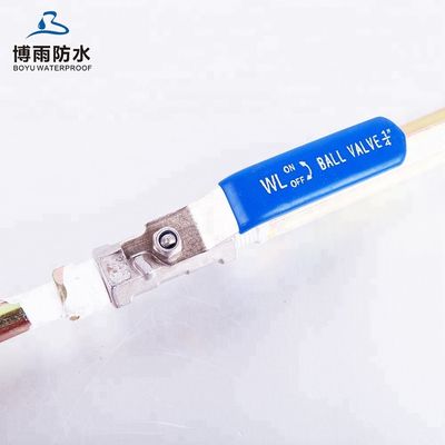 Injection Pipe And Ball Valve With On Off Valve for Other Waterproofing Materials