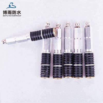 Injection Resin Function Aluminum A8 Injection Packer 13*80mm for Concrete Sealing