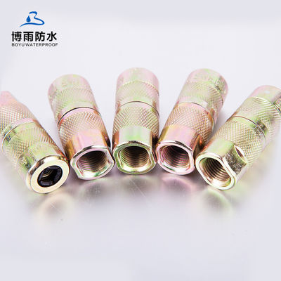 Traditional Design Style Waterproof Black Stainless Steel Grease Nipple Coupler for Injection Packers