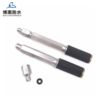 Aluminum Core Material High Pressure Steel Grout Injection Packer with Removable Head