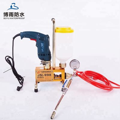 High Pressure Grouting Injection Pump Machine for Waterproofing Using Steel Material
