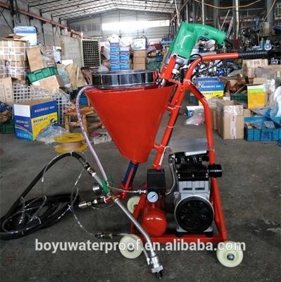 Portable High Pressure Cement Mortar Spraying Plastering Machine for Building Coating