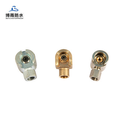 Building Coating Coupler Nozzle for Efficiently Connecting Flat Head Injection Packers