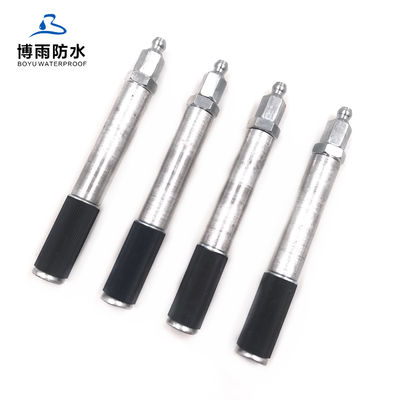 Concrete Injection Grouting Packers Steel Aluminum 13*100mm A10 Removable Nipples