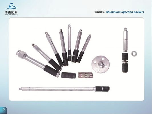 A45 Grout Injection Packer with Injection Resin Core Material and Aluminum 13*450mm