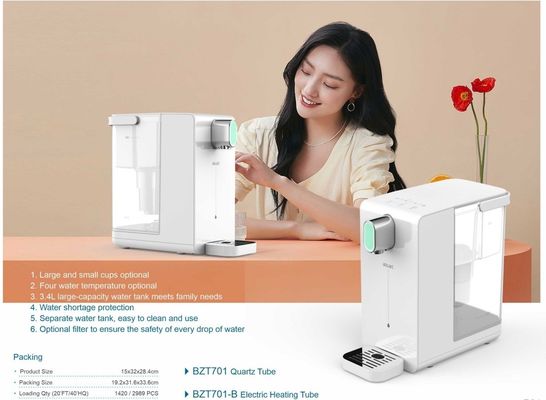 English Operating Language Bottom Load Cold and Hot Water Dispenser with UF/RO System