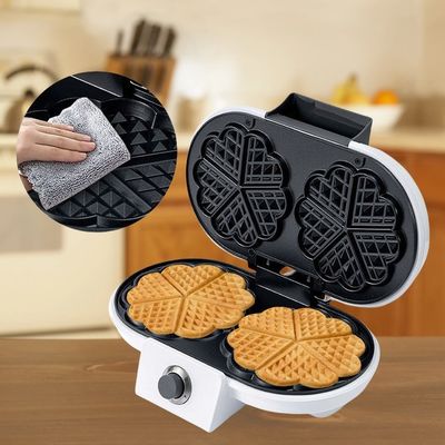 App-Controlled Waffle Iron for Perfect Breakfasts Electric Dual Waffle Maker