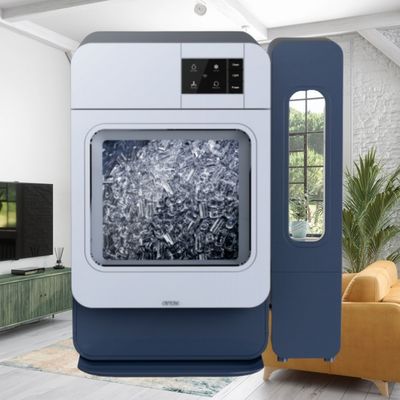 Touchpad Control Panel Ice Maker with 3.7L Water Capacity and NO App-Controlled Feature