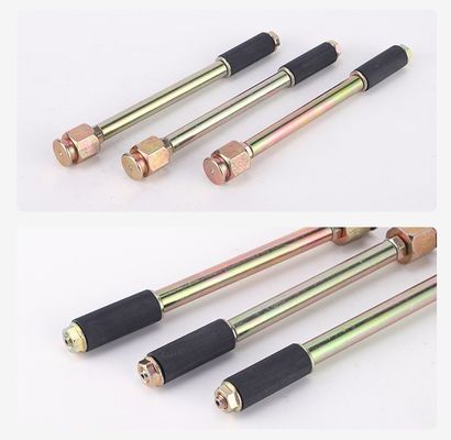 Waterproofing Materials Flat Head Injection Packers Brass Color Steel 13*150mm A15 M8