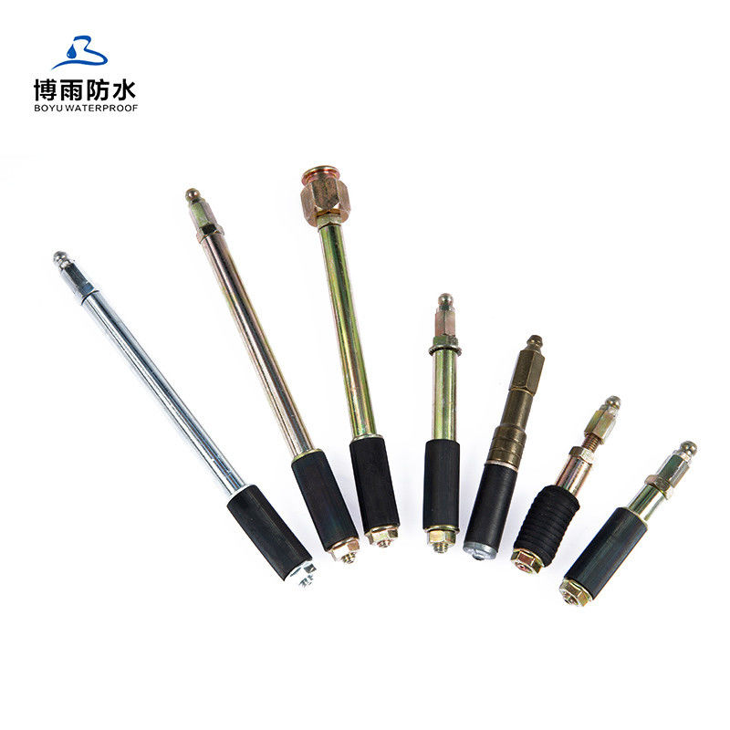 Grey Color Grey Steel Injection Packers 13*200mm Nipples A20 Grouting Waterproof Packers