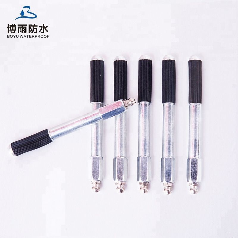 Waterproofing Materials Injection Packer With Nipples 13*100mm A10 B10 For Low Pressure