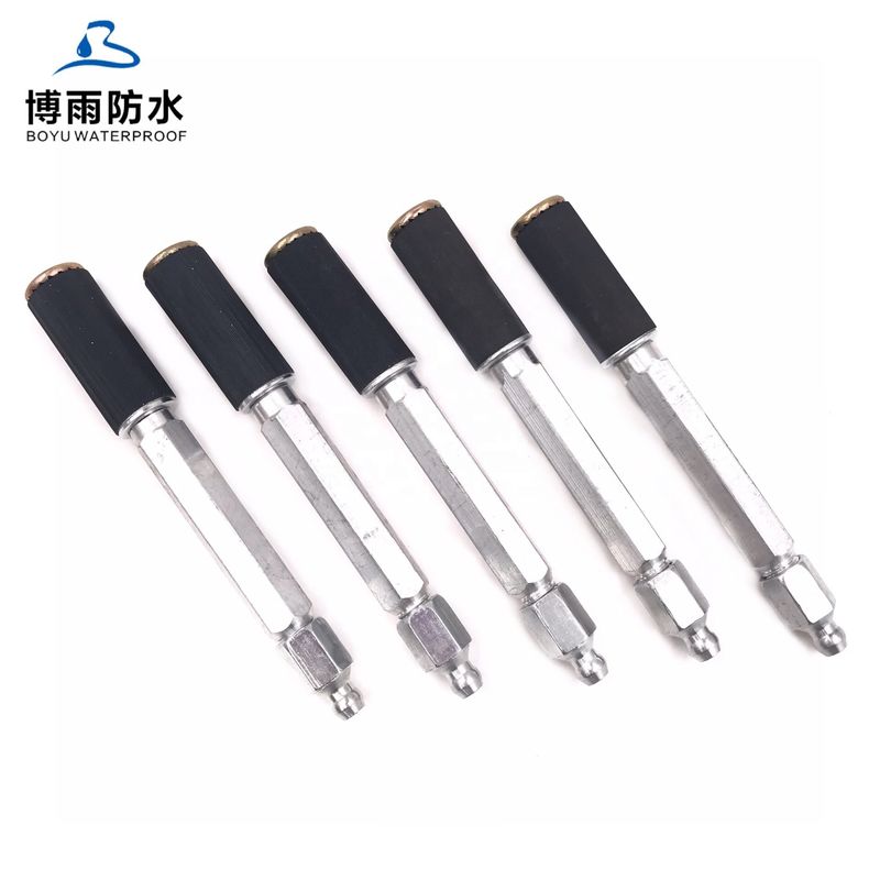Aluminum Core Material High Pressure Steel Grout Injection Packer with Removable Head