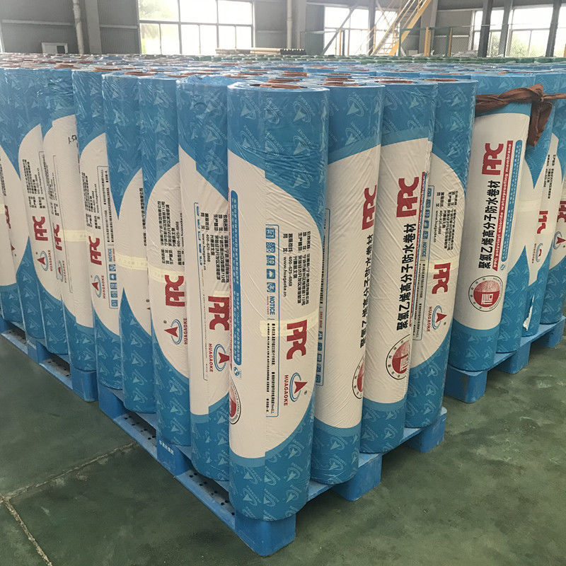 PVC Waterproof Coiled Material Membrane for Building House within 1.2-2.0 Meter Width