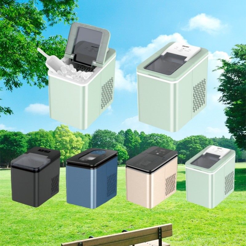 Customization 1.8L Water Capacity Silent Operation Car Outdoor DC Ice Maker Bullet Ice
