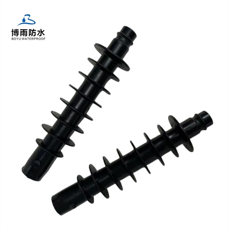 PU Injection Packers 14*110mm Black Nylon Conical Packers with Contemporary Design Style